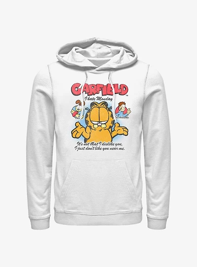 Garfield Don't Like You Near Me Hoodie