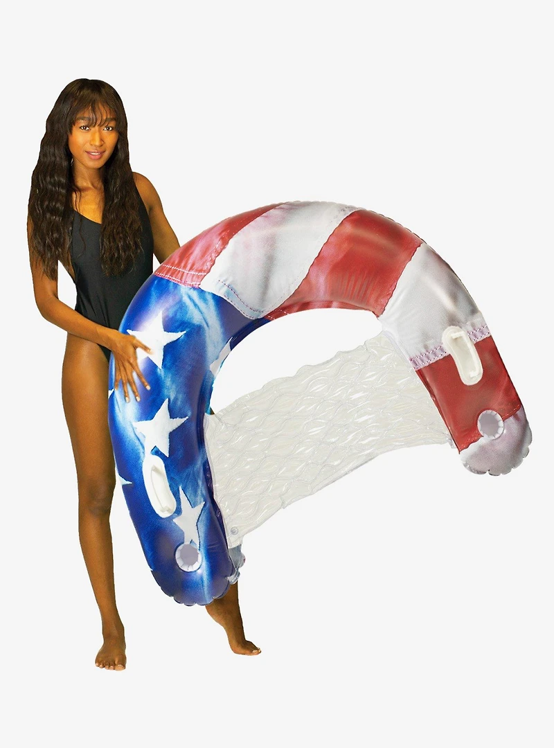 Americana Stars and Stripes Jumbo Sun Chair