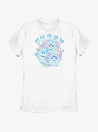 Furby Rainbow Womens T-Shirt