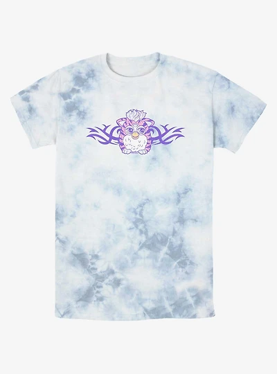 Furby Striped Tie-Dye T-Shirt