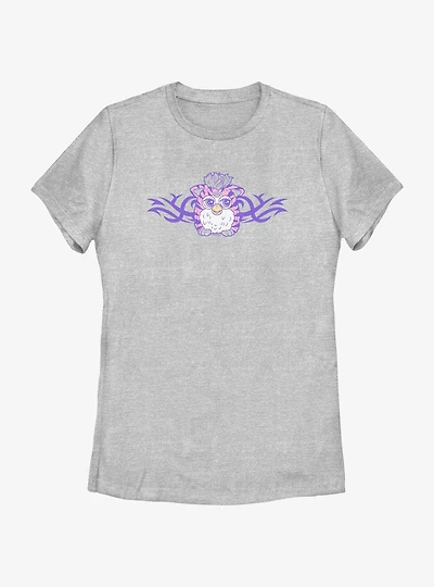 Furby Striped Womens T-Shirt
