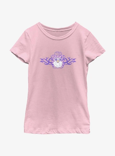 Furby Striped Girls Youth T-Shirt