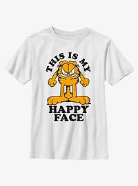 Garfield My Happy Face Youth T-Shirt