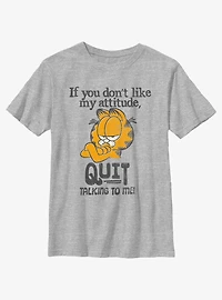 Garfield Quit Talking To Me Youth T-Shirt