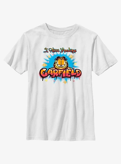 Garfield Airbrushed I Hate Mondays Youth T-Shirt