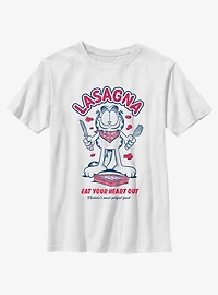 Garfield Lasagna Nature's Perfect Food Youth T-Shirt