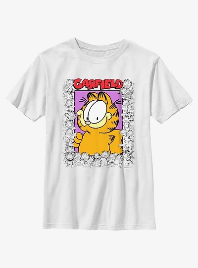 Garfield Vintage Frame Youth T-Shirt