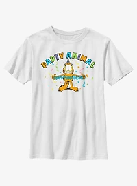 Garfield Birthday Party Animal Youth T-Shirt