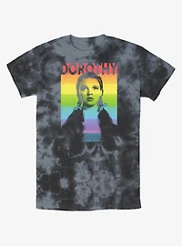 Wizard Of Oz Dorothy Rainbow Tie-Dye T-Shirt