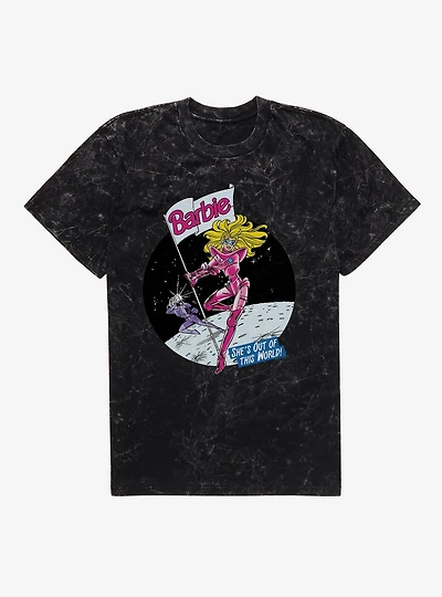 Barbie She's Out Of This World Mineral Wash T-Shirt