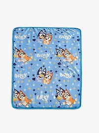 Bluey Happy Times Silk Touch Sherpa Blanket