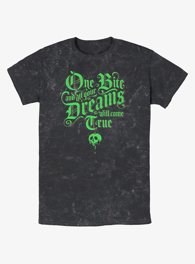 Disney Snow White & The Seven Dwarfs Sleeping Death Mineral Wash T-Shirt