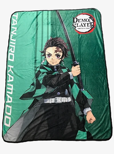Demon Slayer: Kimetsu No Yaiba Tanjiro Throw Blanket