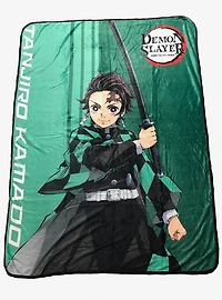 Demon Slayer: Kimetsu No Yaiba Tanjiro Throw Blanket