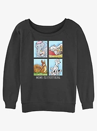 Disney Channel Moms Fix Everything Womens Slouchy Sweatshirt