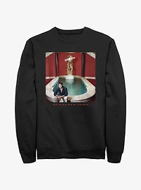 Scarface 1983 Fountain Portrait Sweatshirt