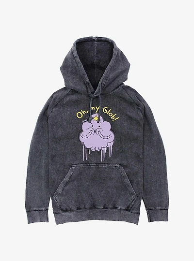Adventure Time Lumpy Space Princess Oh My Glob Mineral Wash Hoodie