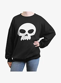 Disney Pixar Toy Story Be Sid Skull Womens Oversized Sweatshirt