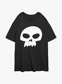 Disney Pixar Toy Story Be Sid Skull Womens Oversized T-Shirt