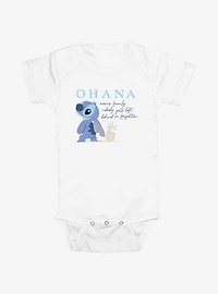 Disney Lilo & Stitch Ohana Means Family Infant Bodysuit