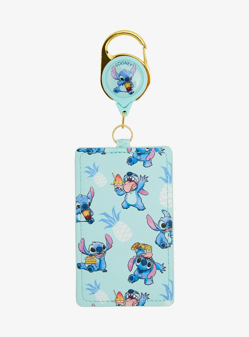 Loungefly Disney Lilo & Stitch Beachside Desserts Retractable Lanyard — BoxLunch Exclusive