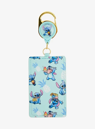 Loungefly Disney Lilo & Stitch Beachside Desserts Retractable Lanyard — BoxLunch Exclusive