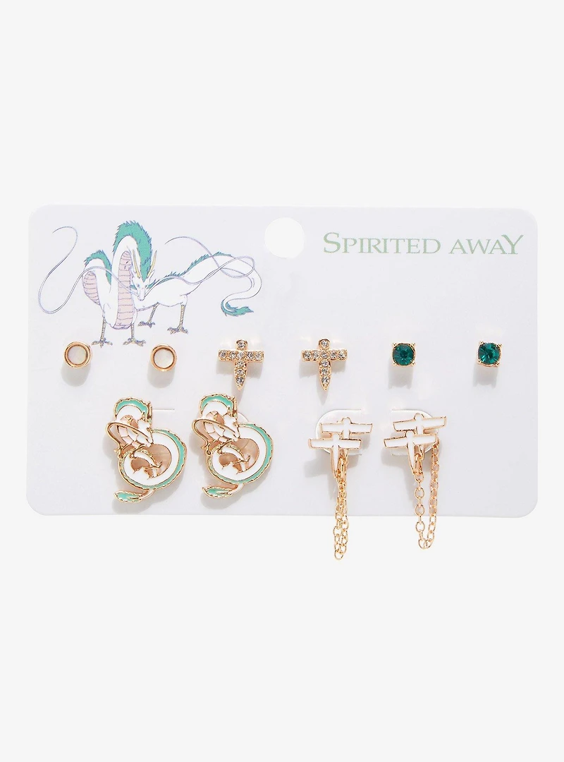 Studio Ghibli Spirited Away Haku Earring Set — BoxLunch Exclusive