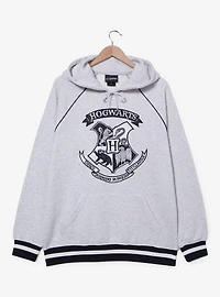 Harry Potter Tonal Hogwarts Crest Hoodie - BoxLunch Exclusive