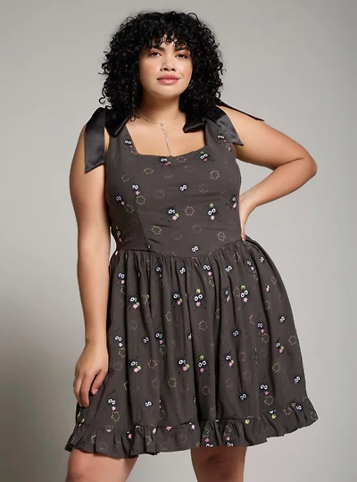 Her Universe Studio Ghibli Spirited Away Soot Sprites Allover Print Plus Tank Dress — BoxLunch Exclusive