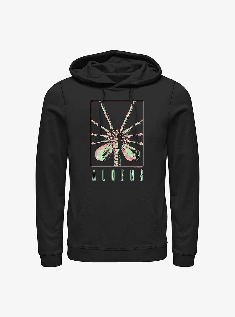 Alien Facehugger Poster Hoodie