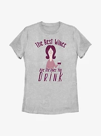 Bob's Burgers Linda The Best Wines Are Ones You Drink Womens T-Shirt