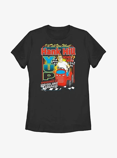 King of the Hill Hank Yup Womens T-Shirt