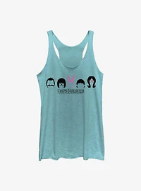 Bob's Burgers Hair Lineup Womens Tank Top