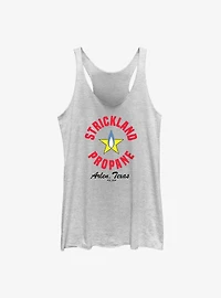 King of the Hill Koth Strickland Propane Logo Womens Tank Top
