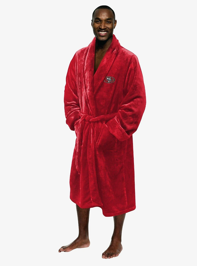 NFL 49ers Men Bath Robe