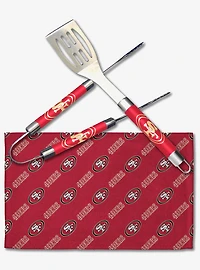 NFL 49ers BBQ Grill Utensil Set