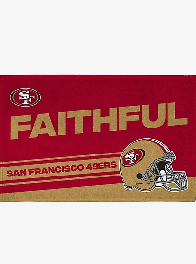 NFL 49ers Play Action Fan Towel