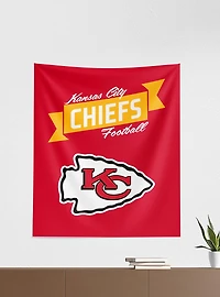 NFL Premium Chiefs Printed Wall Tapestry