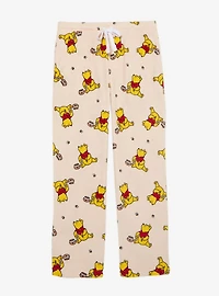 Disney Winnie the Pooh Hunny Pot Bear Allover Print Plush Sleep Pants — BoxLunch Exclusive