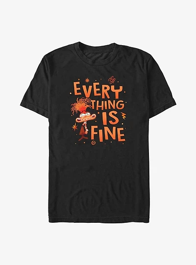 Disney Pixar Inside Out This Is Fine Big & Tall T-Shirt