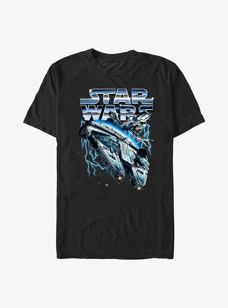 Star Wars Metal Ship Big & Tall T-Shirt