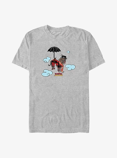 Marvel Deadpool & Wolverine Dogpool Poppins Big Tall T-Shirt