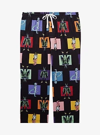 Dragon Ball Z Villains Allover Print Women's Plus Sleep Pants - BoxLunch Exclusive