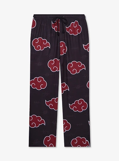 Naruto Shippuden Akatsuki Clouds Allover Print Sleep Pants - BoxLunch Exclusive