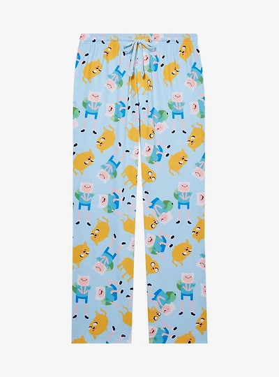 Adventure Time Finn & Jake Allover Print Sleep Pants — BoxLunch Exclusive