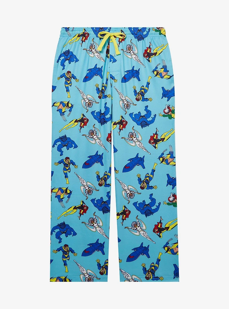 Marvel X-Men '97 Allover Print Women's Plus Sleep Pants — BoxLunch Exclusive