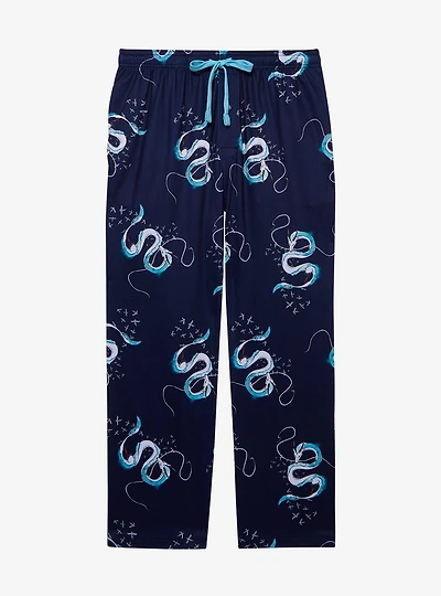Studio Ghibli® Spirited Away Dragon Haku Allover Print Sleep Pants — BoxLunch Exclusive
