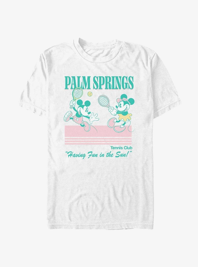 Disney Mickey Mouse & Minnie Tennis Club Fun T-Shirt