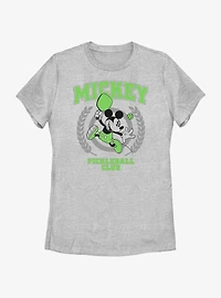 Disney Mickey Mouse Pickleball Club Jump Womens T-Shirt