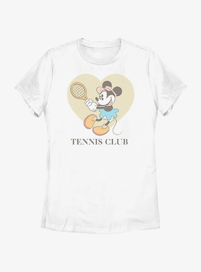 Disney Minnie Mouse Tennis Club Womens T-Shirt